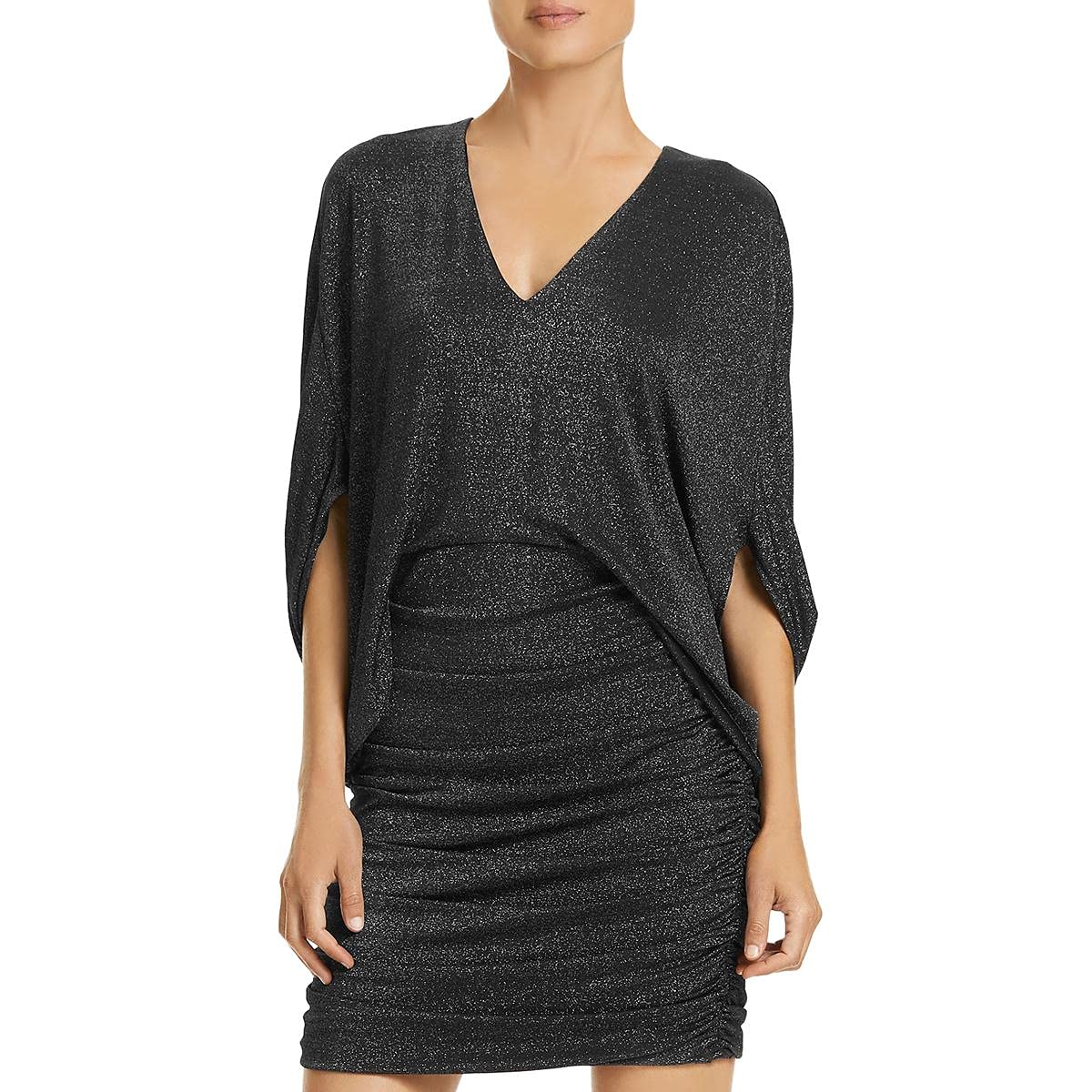 HALSTON Women's Bodycon Dress - Slim Fit Stretchy Party Cocktail Dress for Night Out, Date Night & Special Occasions