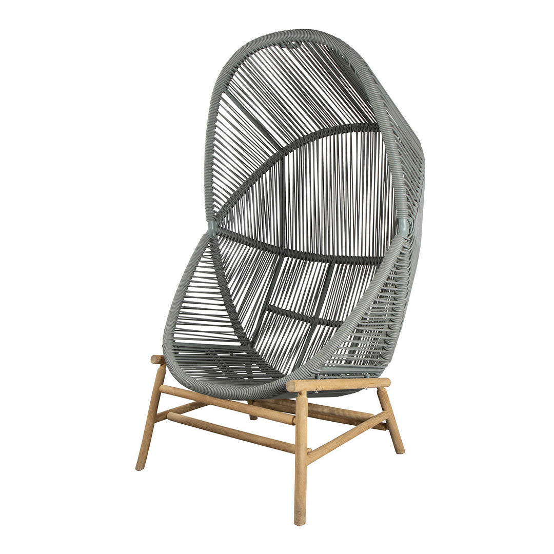Foersom & Hiort Lorenzen Mdd Hive Chair with Cane Base - Modern Woven Rattan Dining Chair for Kitchen, Restaurant & Outdoor Patio Use