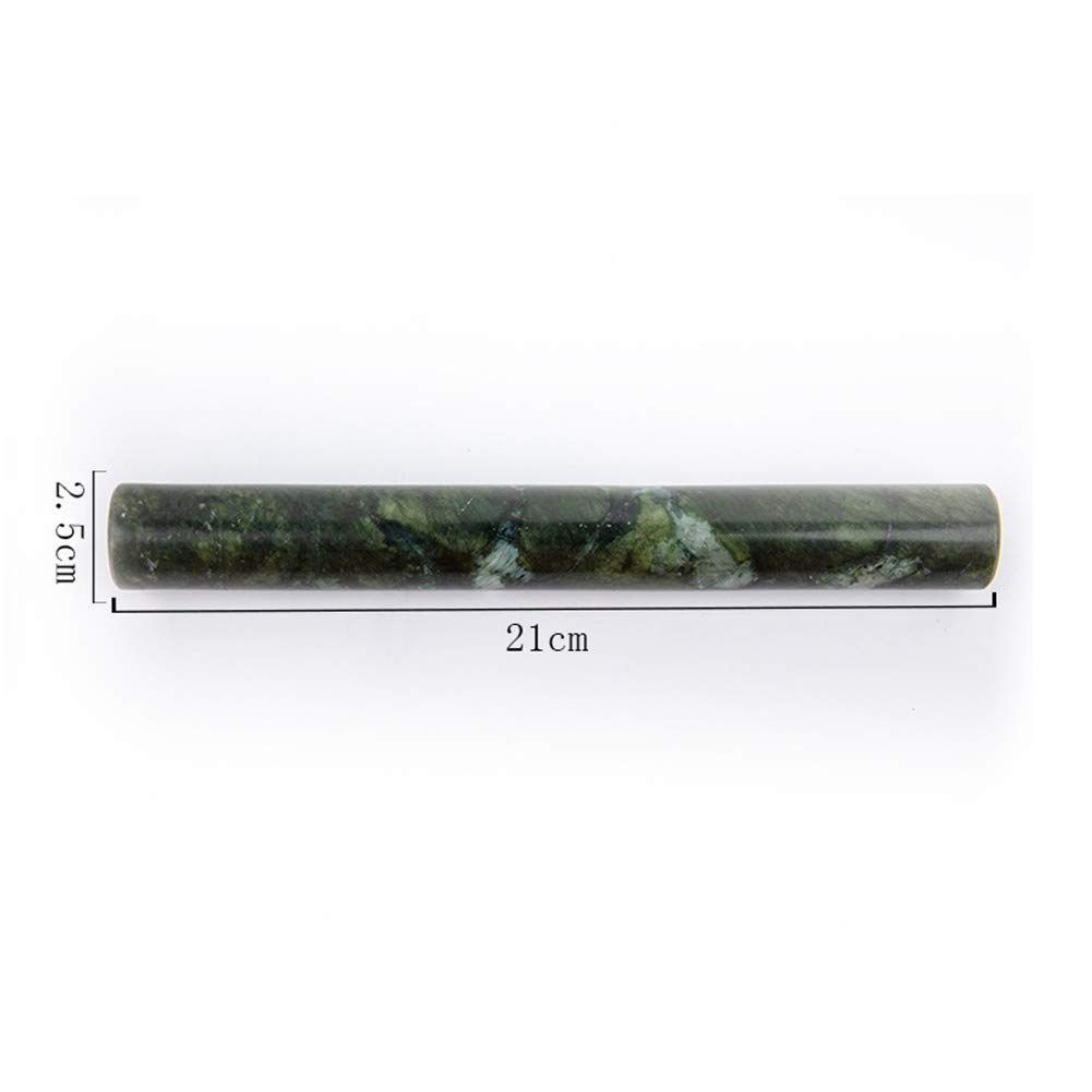 **21Cm Non-Stick Pastry Rolling Pin for Pizza, Pasta, Pie Crust, Cookies & Fondant Icing – Easy to Clean Kitchen Bakery Tool (Green) – Perfect for Home Baking, Cooking & Cake Decorating**