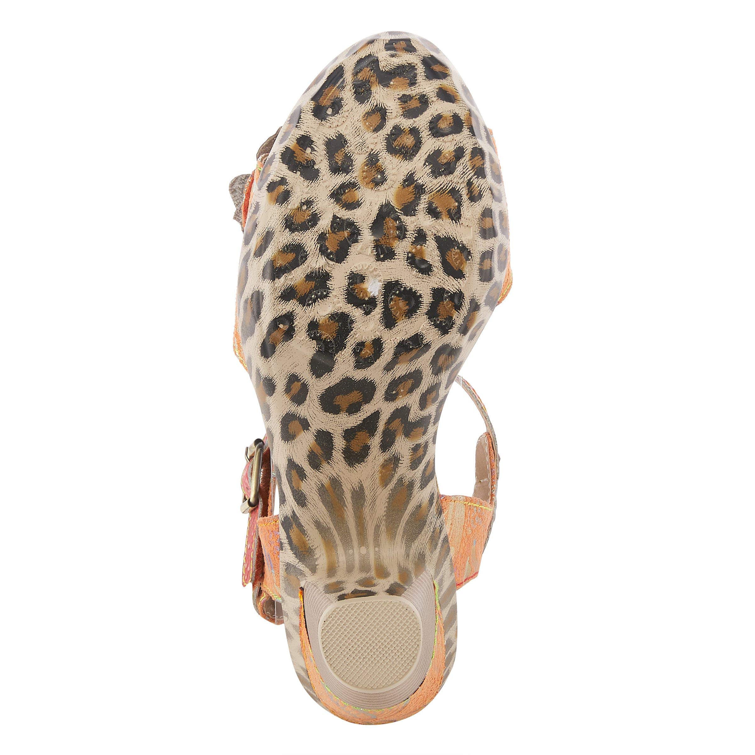 Spring Step L'Artiste Women's Wildcat Comfortable Leather Sandals with Arch Support - Perfect for Summer, Beach, and Casual Outings