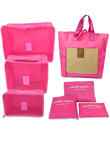 7 Pcs Set - Pink
