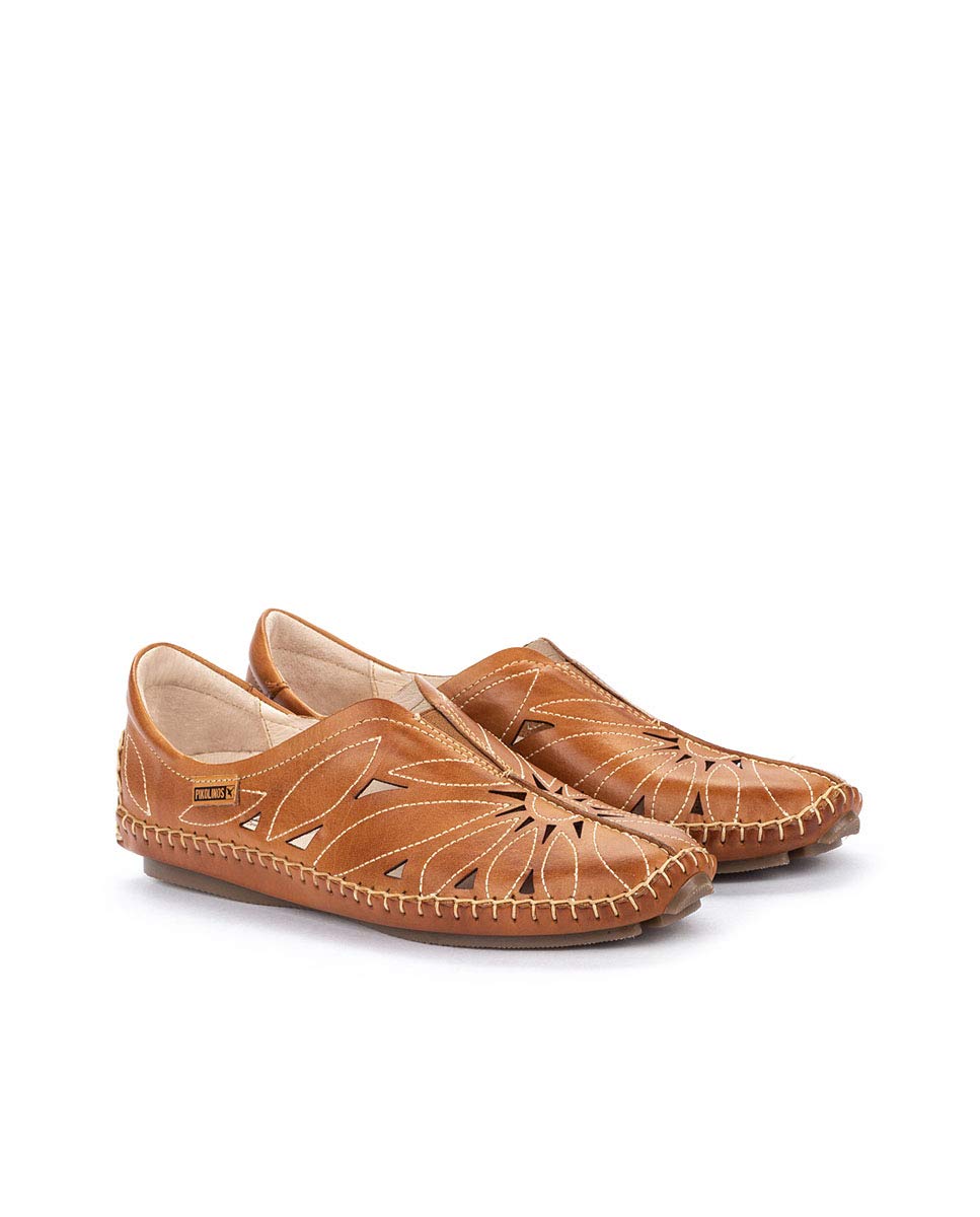 PIKOLINOS Women's Leather Loafers Jerez - Comfortable & Stylish Slip-On Shoes for Work, Office & Casual Wear