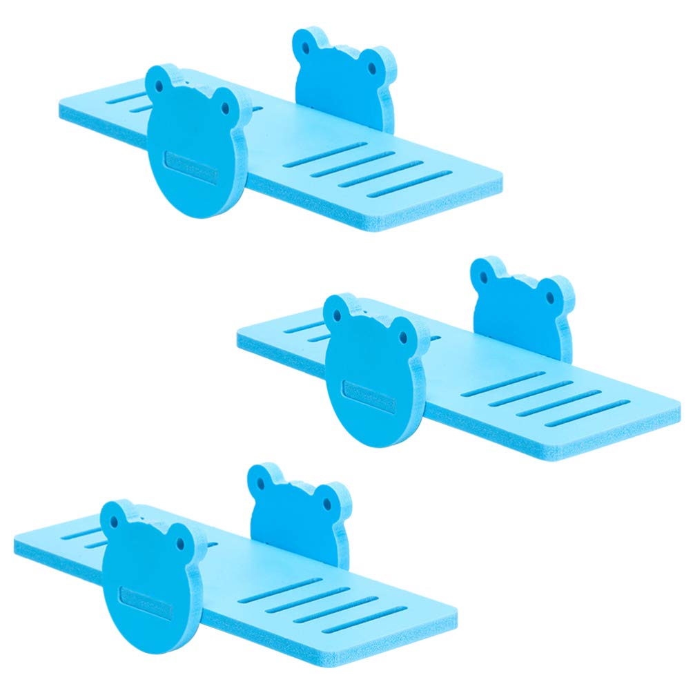 **Natural Wooden Seesaw Hamster Chew Toy - Small Animal Play Climb Platform & Cage Accessory for Hamsters, Rats, Gerbils, Chinchillas & Guinea Pigs - Perfect for Teething, Climbing & Cage Enrichment**