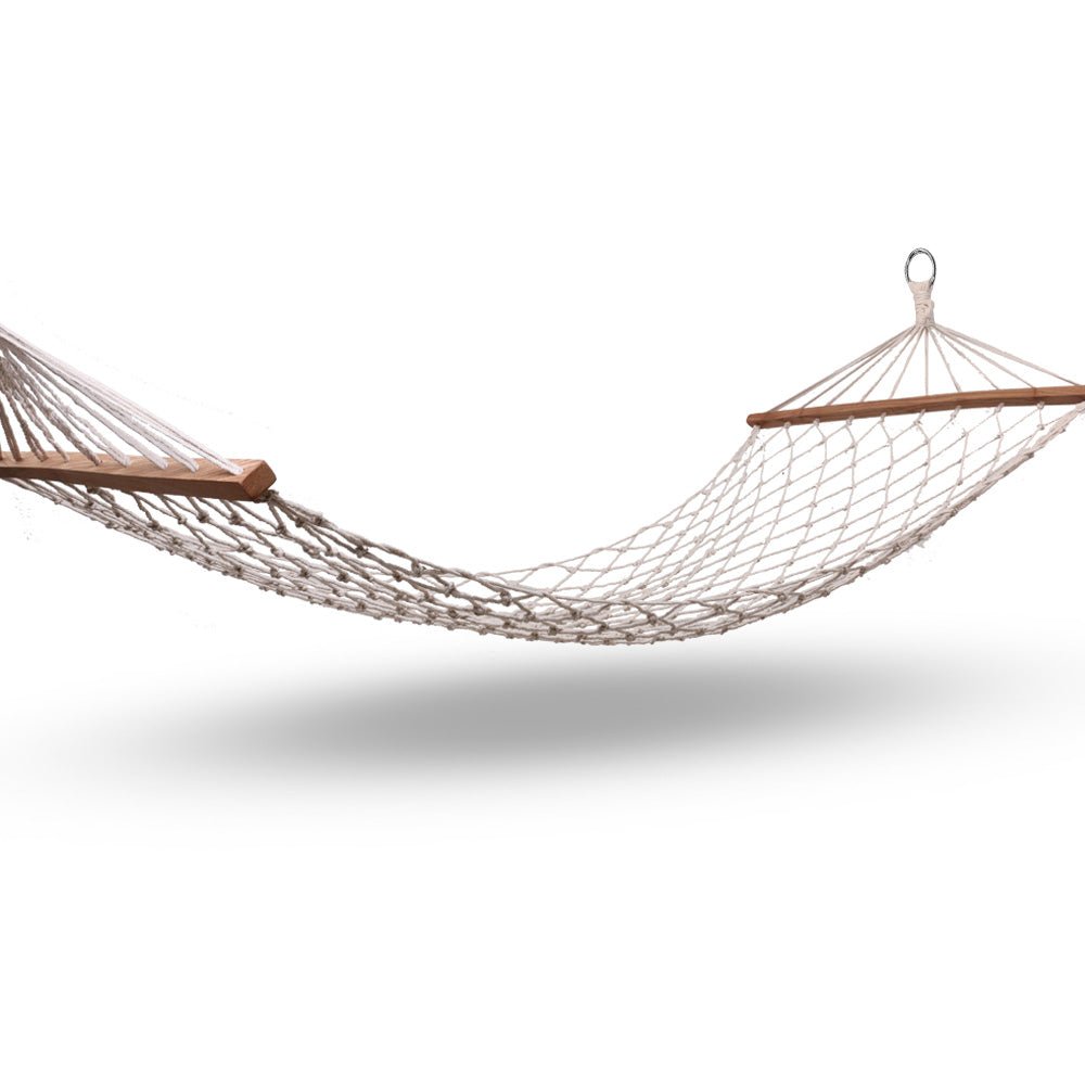 Portable Hammock Bed for Outdoor Camping - Lightweight Hanging Mesh Chair with Carry Bag - Perfect for Backpacking, Beach, Garden & Patio Relaxation