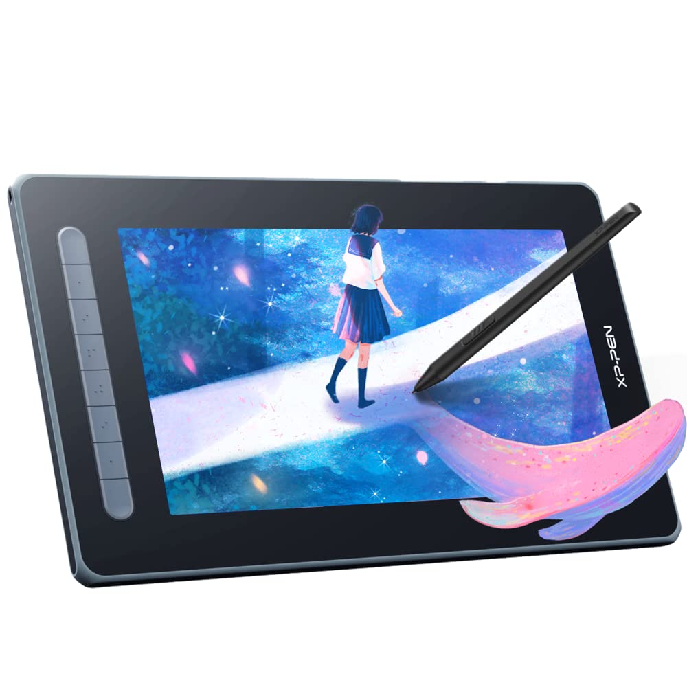 XPPen Artist 12 2nd Gen 12-inch Drawing Tablet with Screen - Digital Graphic Monitor with X3 Stylus, 127% sRGB Full Laminated Display for Digital Art, Animation & Photo Editing - Perfect for Artists, Designers & Content Creators (Black)