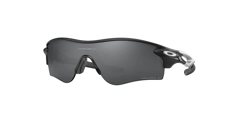 Oakley Radar Lock Path Asian Fit OO9206 Low Bridge Rectangle Sunglasses for Men - Polarized Sports & Driving Shades with UV Protection + BUNDLE Leash & Designer iWear Kit - Perfect for Cycling, Running & Outdoor Activities