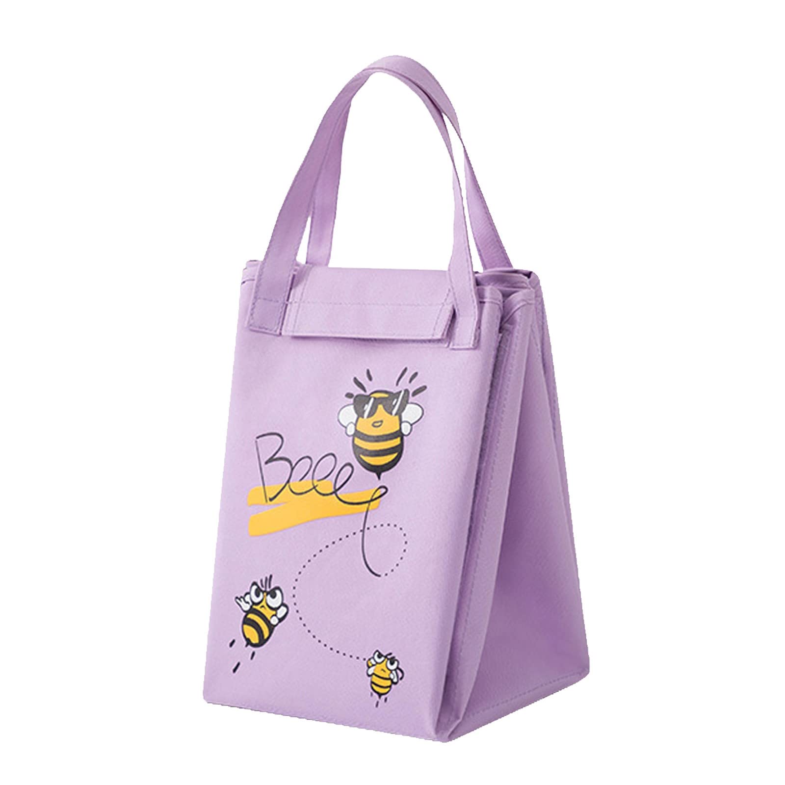 **Insulated Lunch Bag for Women - Reusable, Foldable & Portable Office Lunch Box - Warm & Spacious for Work, Picnic, Beach & Travel - Big Insulated Lunch Tote for Meals On-The-Go**