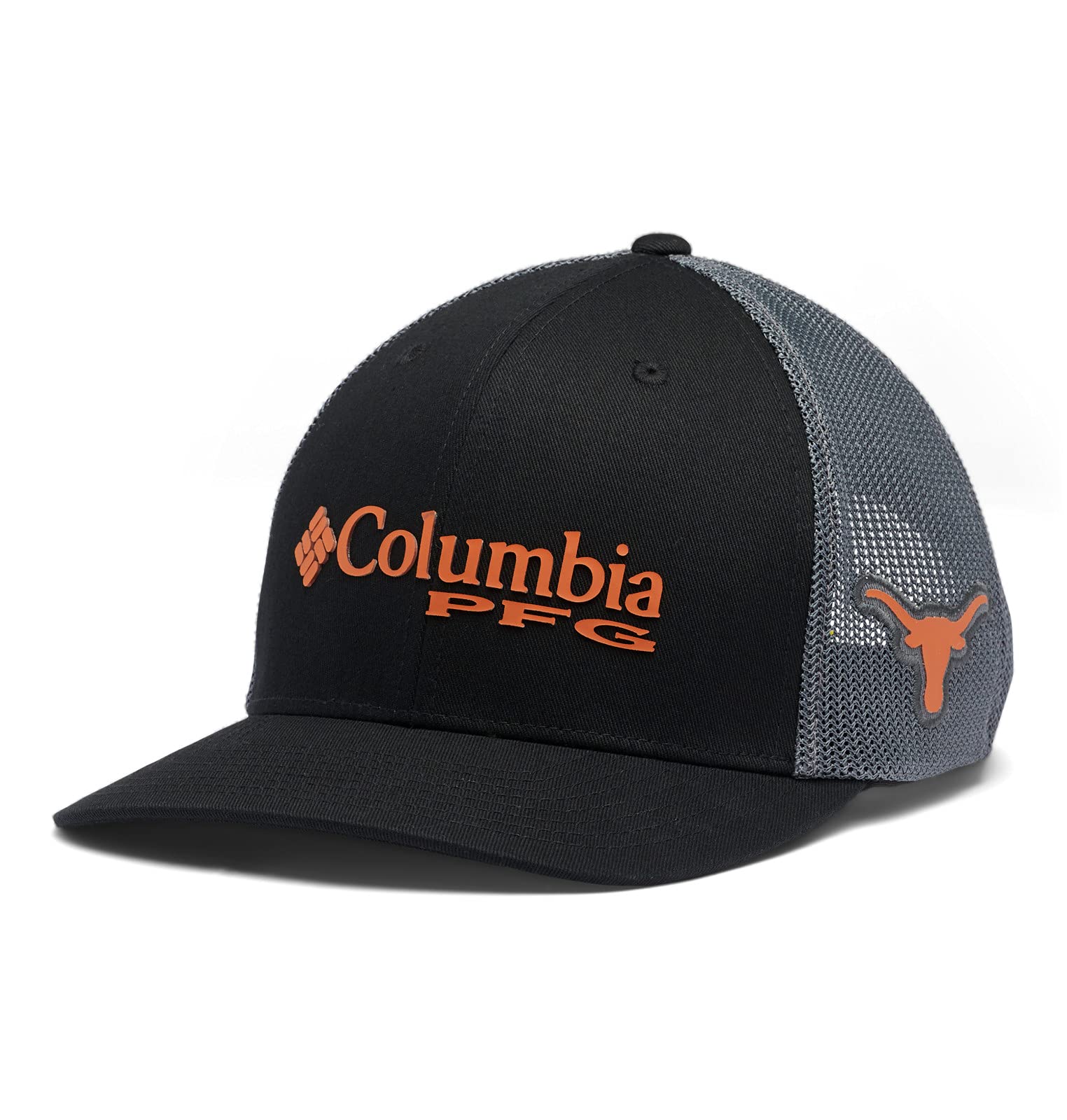 Columbia CLG PFG Mesh Snapback Ball Cap - Lightweight Fishing Hat for Men & Women - Sun Protection & Breathable Design for Outdoor, Hiking, and Sports
