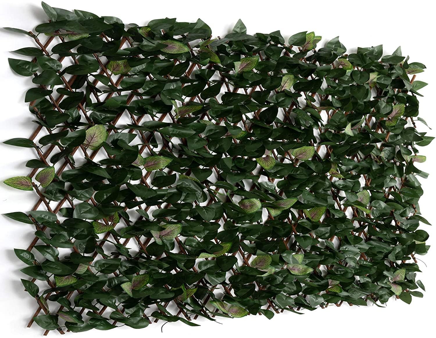 DOEWORKS 4PCS Expandable Faux Ivy Privacy Fence Screen - Outdoor Balcony Patio Garden Backyard Decor, Natural Greenery Backdrop for Home, Wedding & Party Decorations