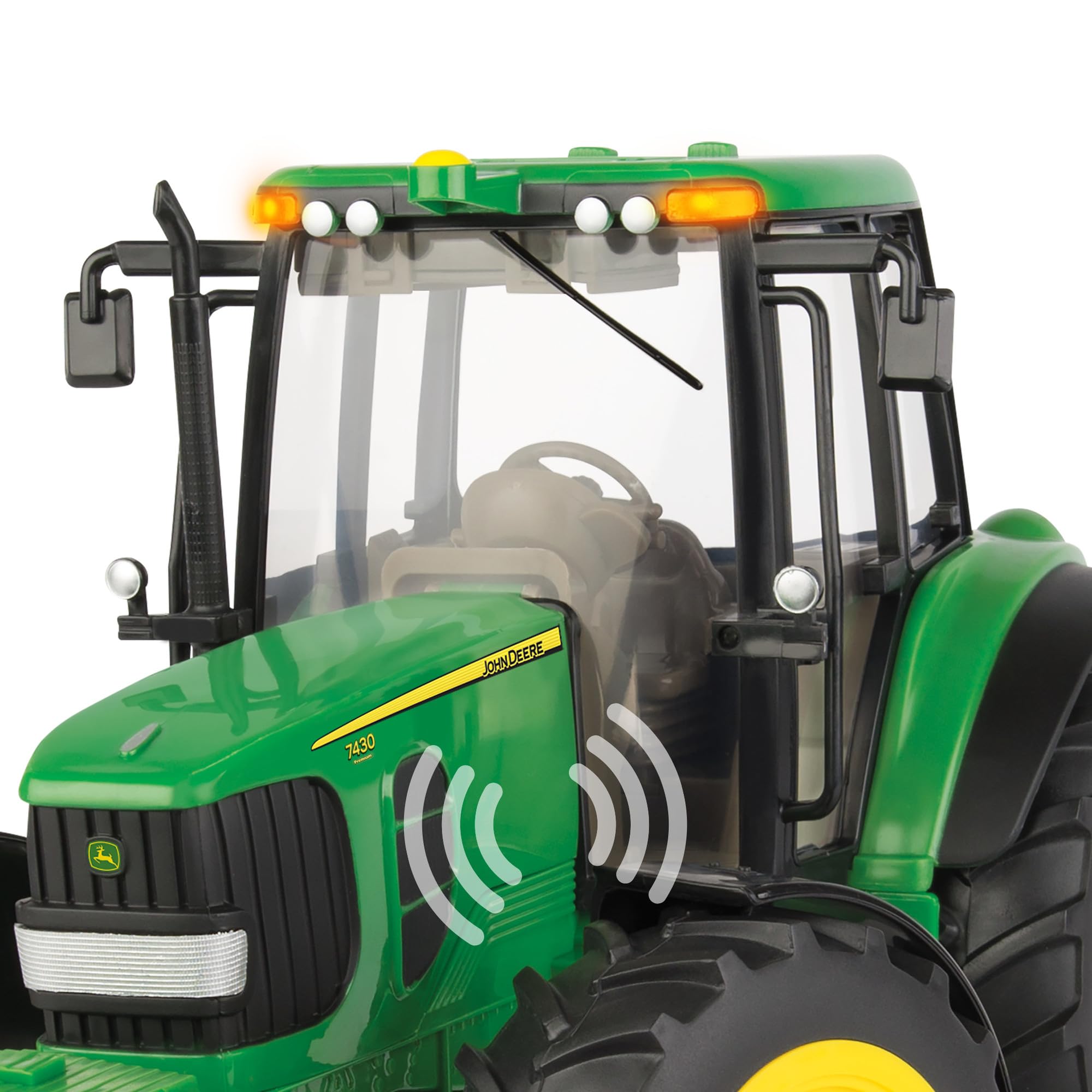 John Deere Big Farm Gravity Wagon 1:16 Scale Toy Tractor - Realistic Farm Vehicle Playset for Kids Ages 3+ - Perfect for Pretend Play, Farm Themed Birthday Gifts & Collectible Die-Cast Models