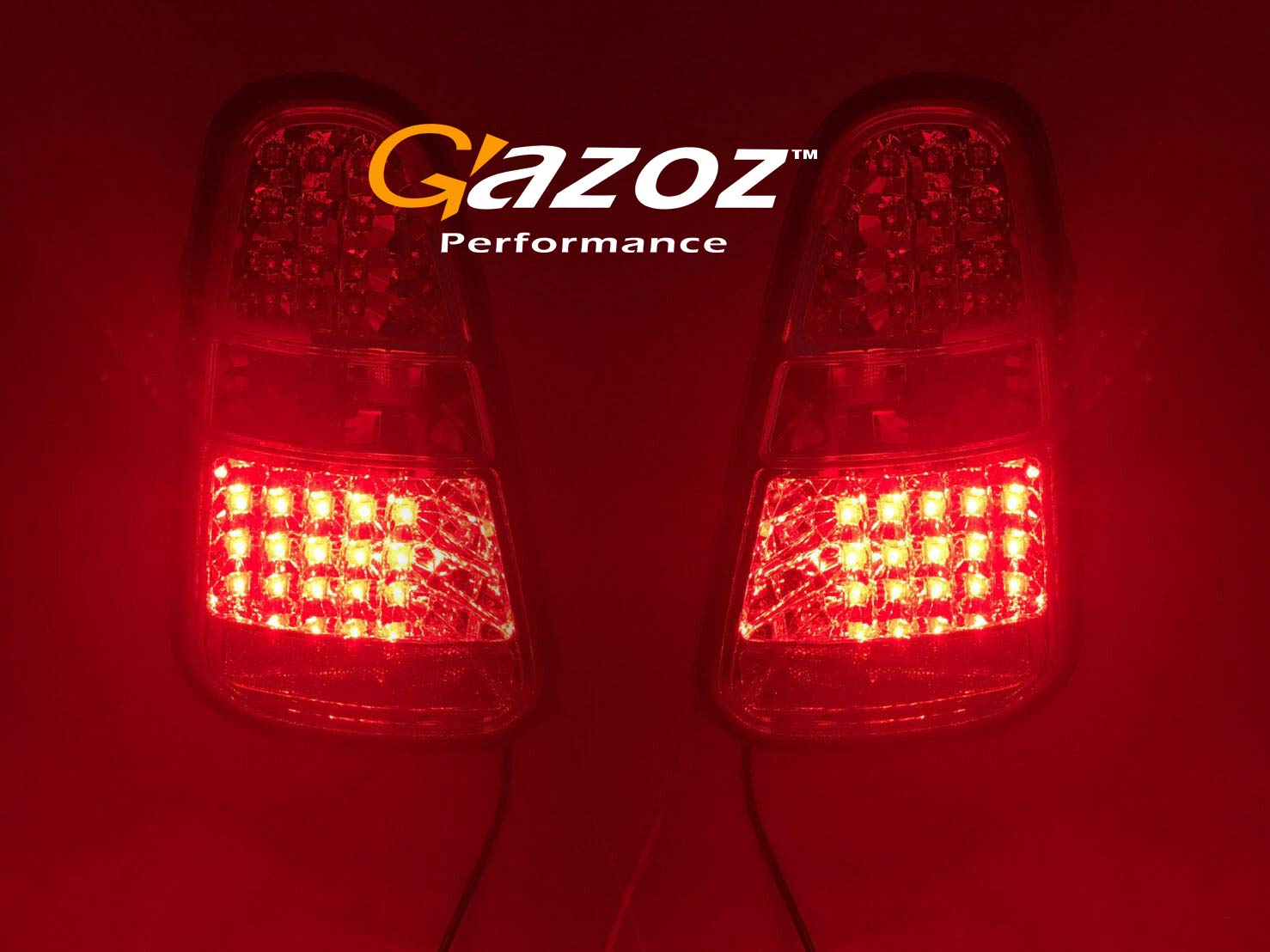 Smoke LED Tail Lights Rear Lamps with Reverse Light for 2004-2006 Mini Cooper R50 R52 R53 - Upgrade Your Car's Style & Safety for Night Driving