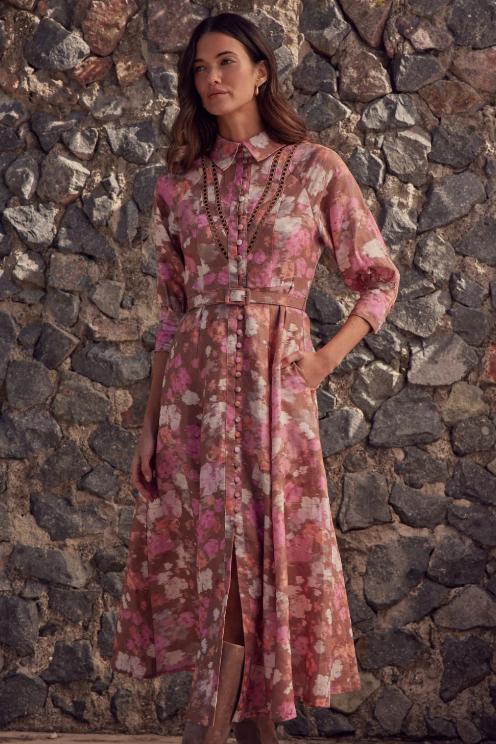Zoe Kratzmann Bravado Dress - Women's Elegant Floral Print Party Dress for Weddings, Cocktails & Special Occasions