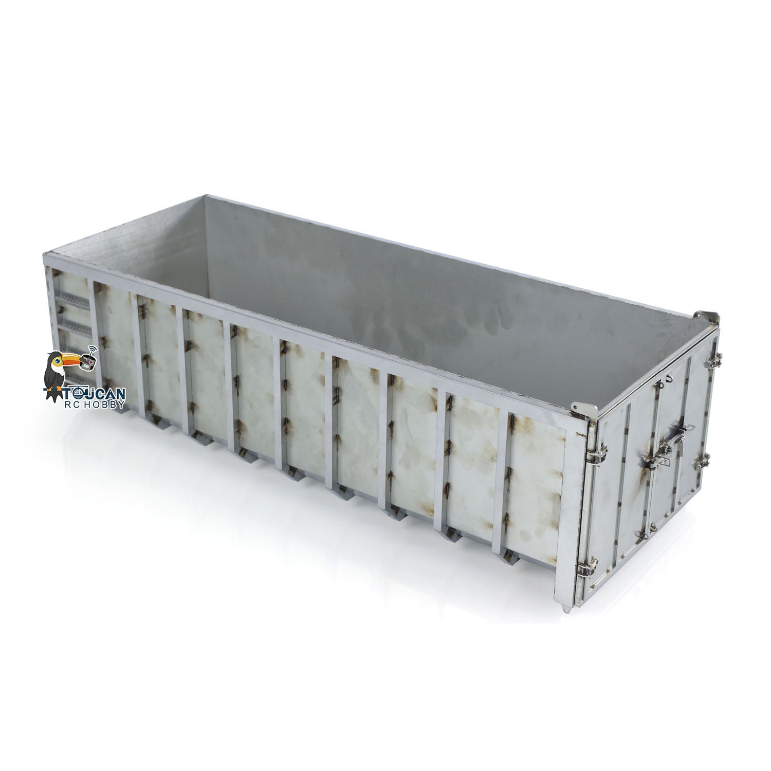 1/14 Scale RC Hydraulic Dump Truck with Metal Flatbed & High Bucket - 10x10 8x8 Radio Controlled Construction Dumper for Kids & Adults - Perfect for Sandbox Play, Construction Site Simulation & RC Enthusiasts