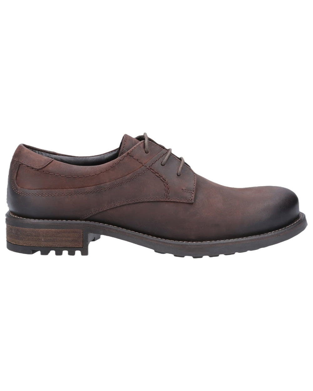 Cotswold Brookthorpe Plain Toe Derby Shoes for Men - Classic Oxford Style Leather Dress Shoes for Business, Wedding & Formal Occasions