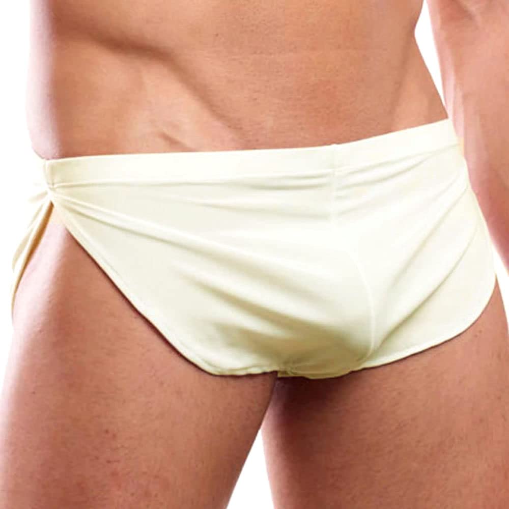 Men's Low Rise Split Shorts - Exotic Lounge Boxers for Comfort & Style - Perfect for Sleepwear, Lounging & Summer Relaxation