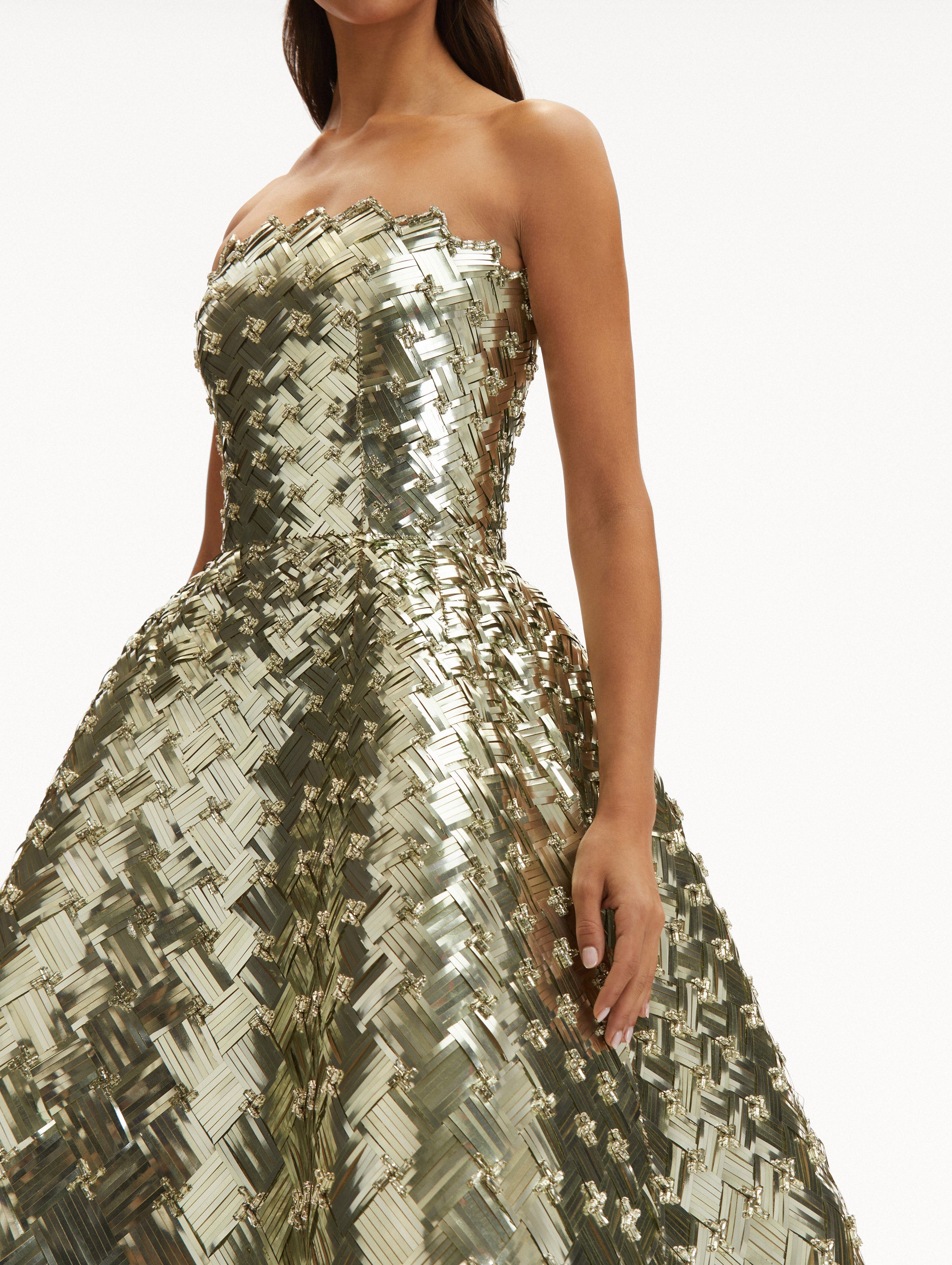 Elegant Woven Sequin Cocktail Dress for Women - Perfect for Parties, Weddings & Evening Events | Glamorous & Comfortable Formal Wear
