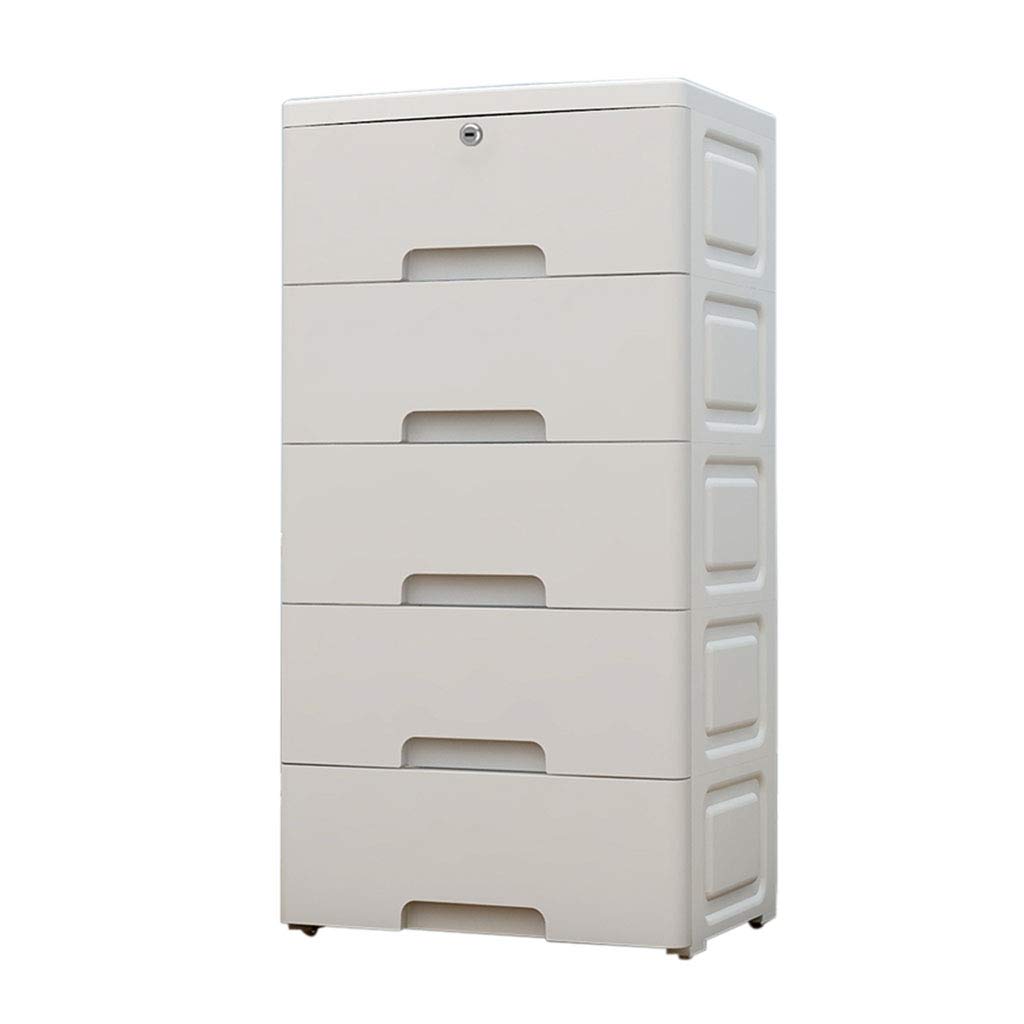 Mesurn Multi-Functional Drawer Storage Cabinet - 5-Layer Organizer for Kids Toys, Clothes & Home Essentials | Space-Saving Nursery, Bedroom & Closet Storage Solution
