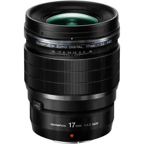 Olympus M.Zuiko Digital ED 17mm f/1.2 PRO Lens - Fast Prime Lens for Micro Four Thirds Cameras | Perfect for Low Light Photography, Portraits & Street Shooting