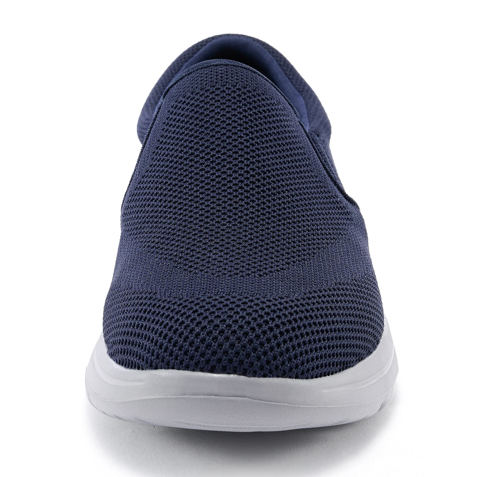TIOSEBON Men's Breathable Mesh Slip-On Loafers - Lightweight Walking Shoes for Work, Driving & Tennis | Comfortable Casual Shoes for Men | Perfect for Office, Travel & Daily Wear