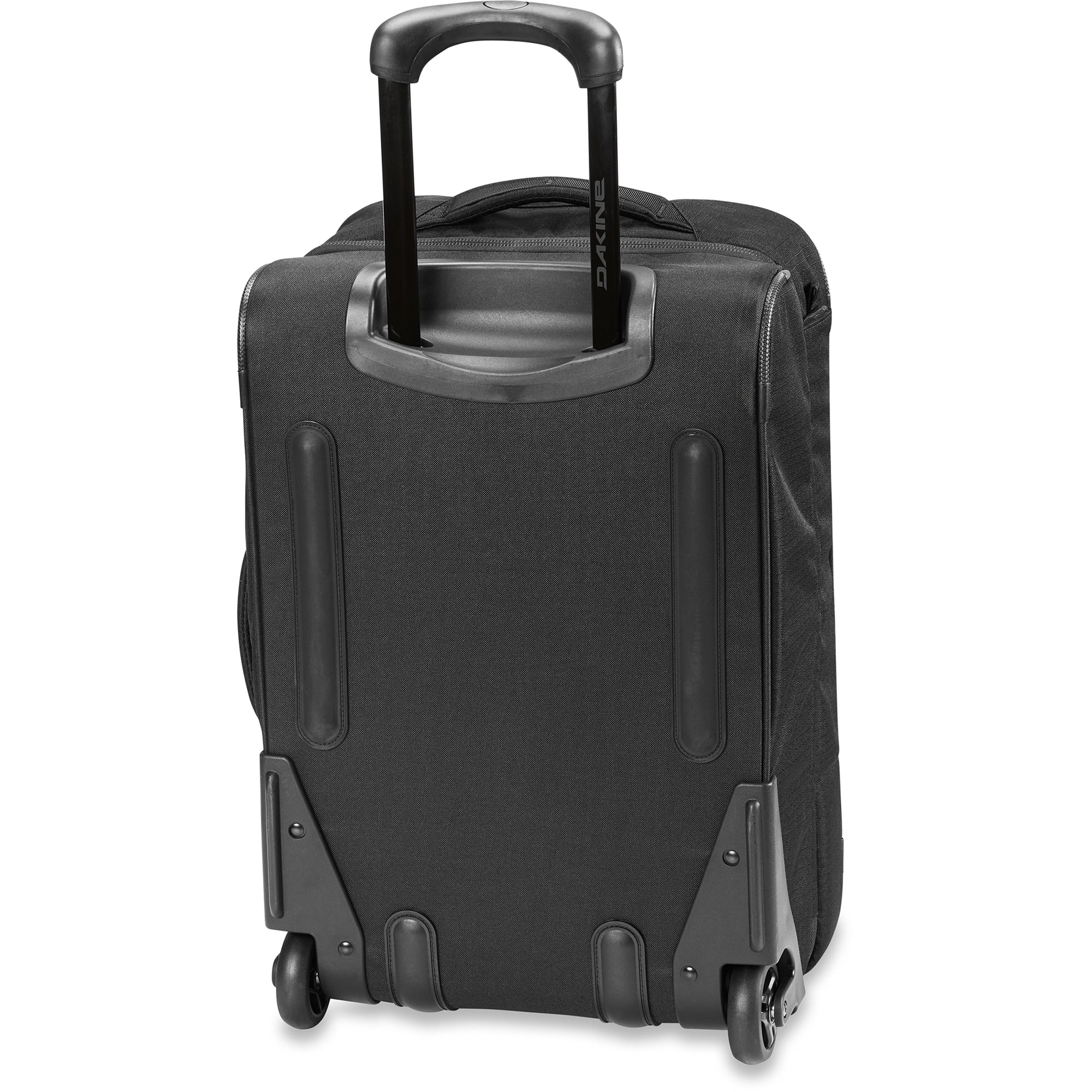 Dakine 42L Black Carry On Roller Bag - Lightweight Expandable Luggage for Air Travel, Business Trips & Weekend Getaways