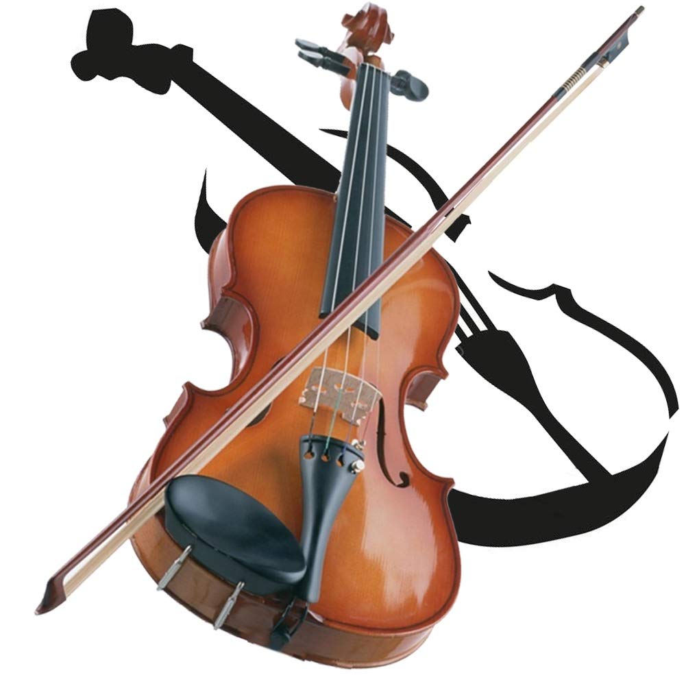 YYFANG 1/4 Size Brown Acoustic Violin for Students & Beginners - Handcrafted with Precision Sound Hole & 128 Strict Procedures - Perfect for Practice, Performances & Music Lessons