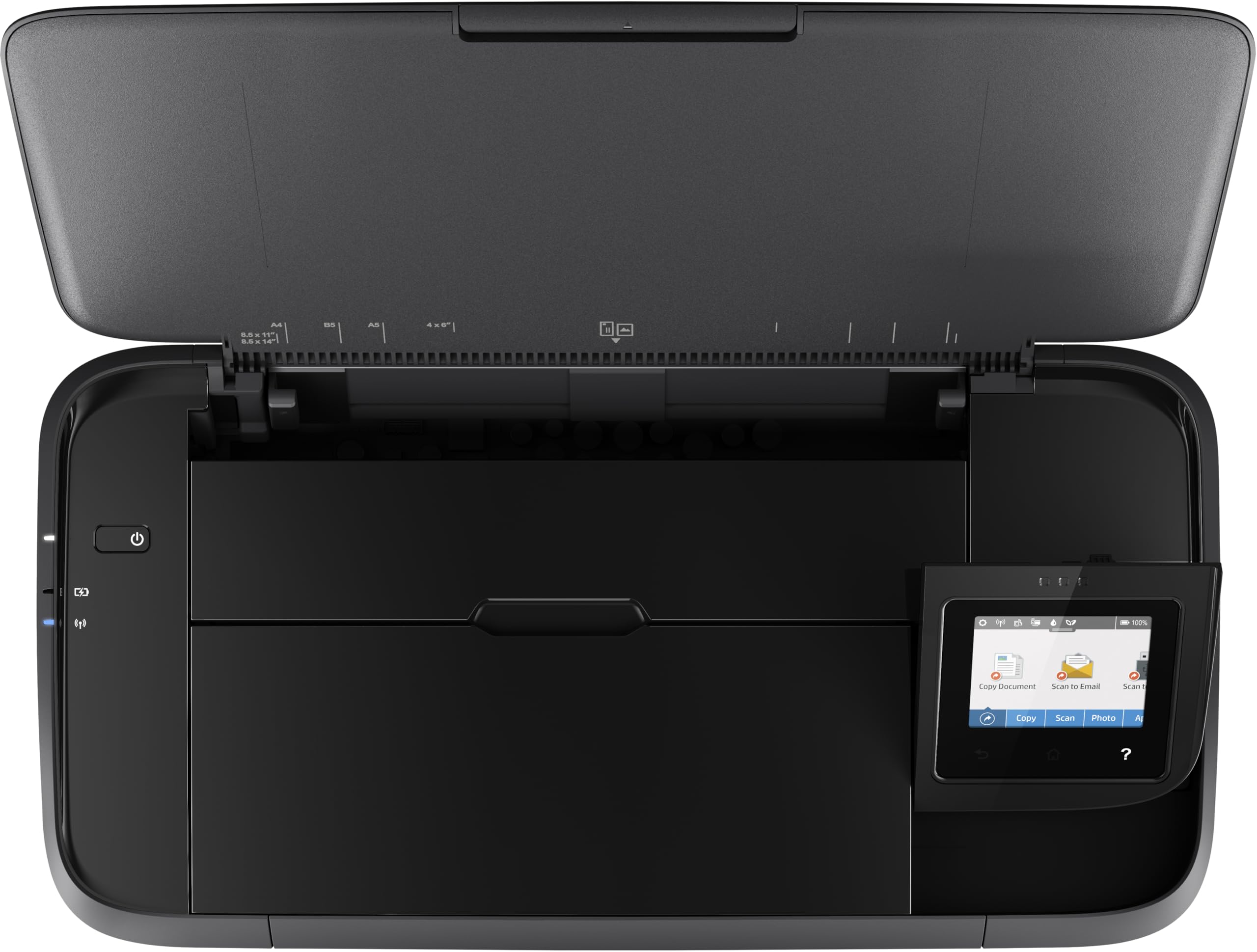 HP Officejet 250 Mobile All-in-One Printer - Wireless, Scanner, Copier with WLAN, HP ePrint, WiFi Direct, USB - 4800 x 1200 dpi High Resolution - Compact for Home Office & Business Travel - Black