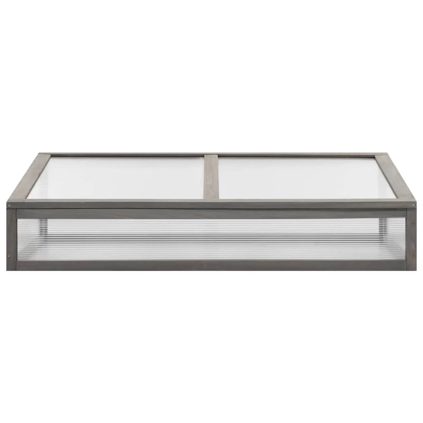 Galvanized Raised Garden Bed Planter with Greenhouse Cover 43.3