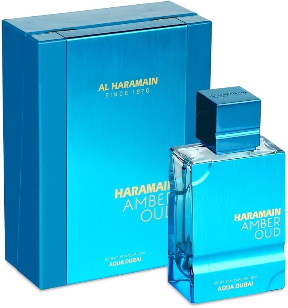 Amber Oud Aqua Dubai Perfume for Men & Women - Long Lasting Luxury Fragrance for Daily Wear, Special Occasions & Gifting
