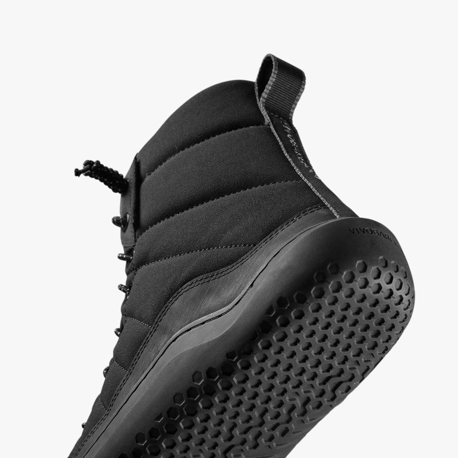 Vivobarefoot Men's Gobi Hiber Barefoot Boots - Lightweight & Waterproof Winter Shoes for Outdoor Hiking, Travel & Everyday Wear