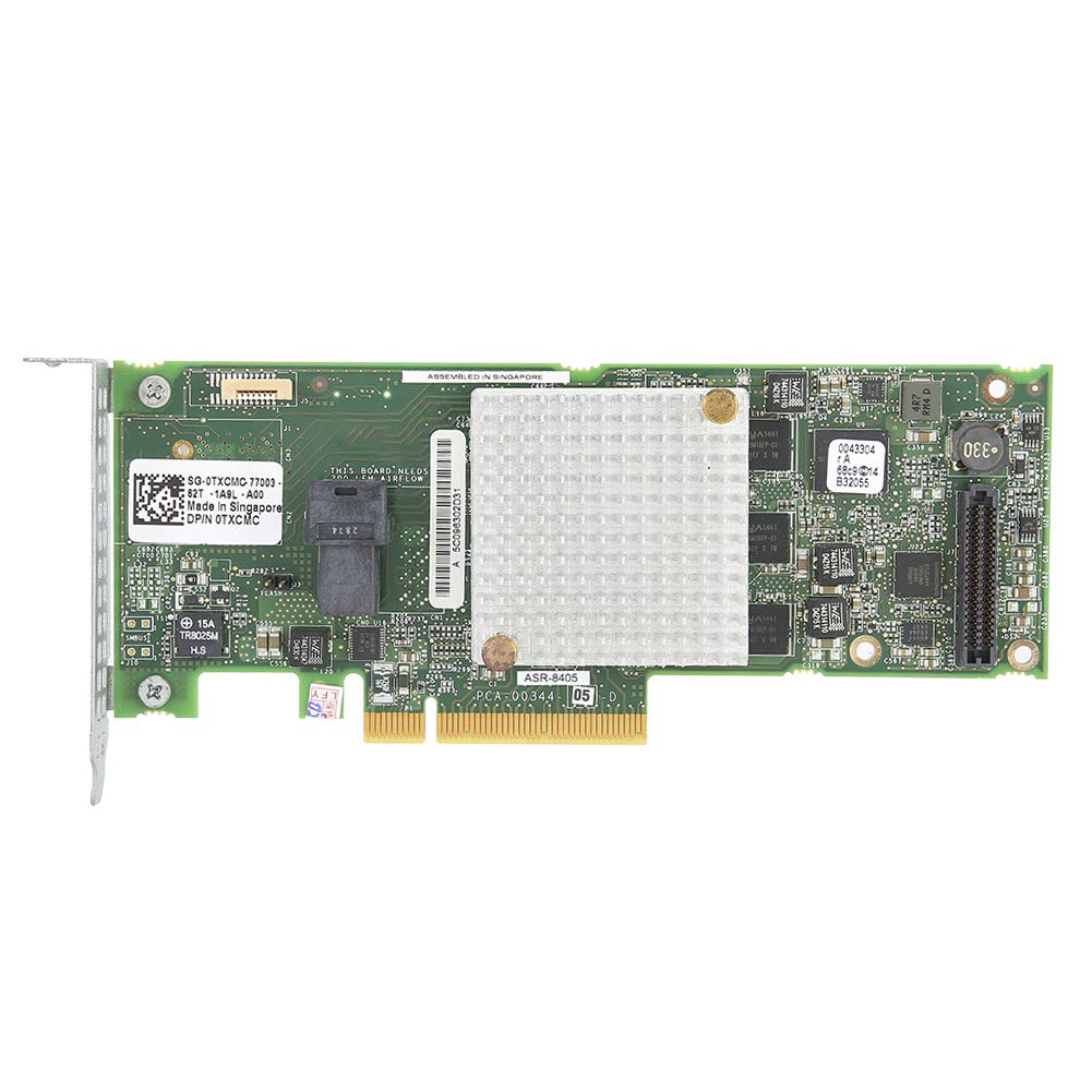 GOWENIC ASR-8405 12Gb/s SAS/SATA RAID Controller with 1GB Cache - 16 Native Ports for Windows & Linux - High Performance Storage Solution for Servers and Data Centers