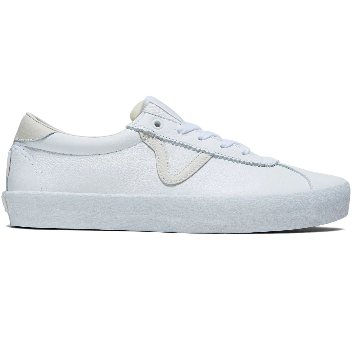 Vans Women's Classic Skate Shoes - Genuine Leather Sneakers in Vintage White | Perfect for Skateboarding, Casual Wear & Street Fashion