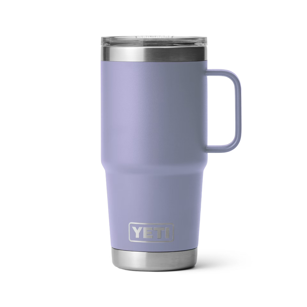 20 oz Rambler Travel Mug with Stronghold™ Lid - Leak-Proof Insulated Stainless Steel Tumbler for Coffee, Tea & Hot/Cold Drinks - Perfect for Commuting, Camping & Outdoor Adventures