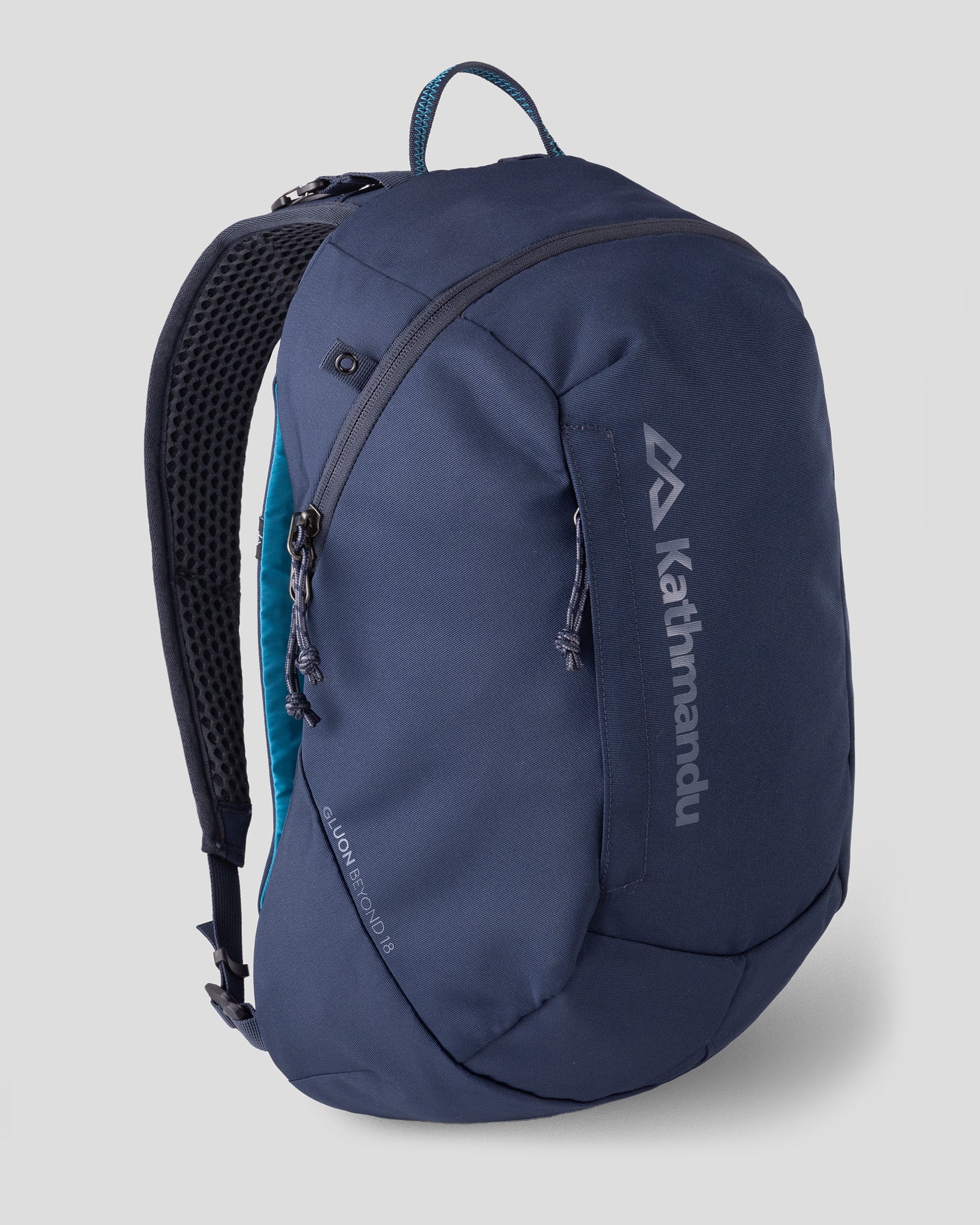 Gluon Beyond Backpack 18L Waterproof Travel Backpack for Men & Women - Lightweight Hiking Daypack with Laptop Compartment - Perfect for Commuting, Outdoor Adventures & Daily Use (Pure Navy)
