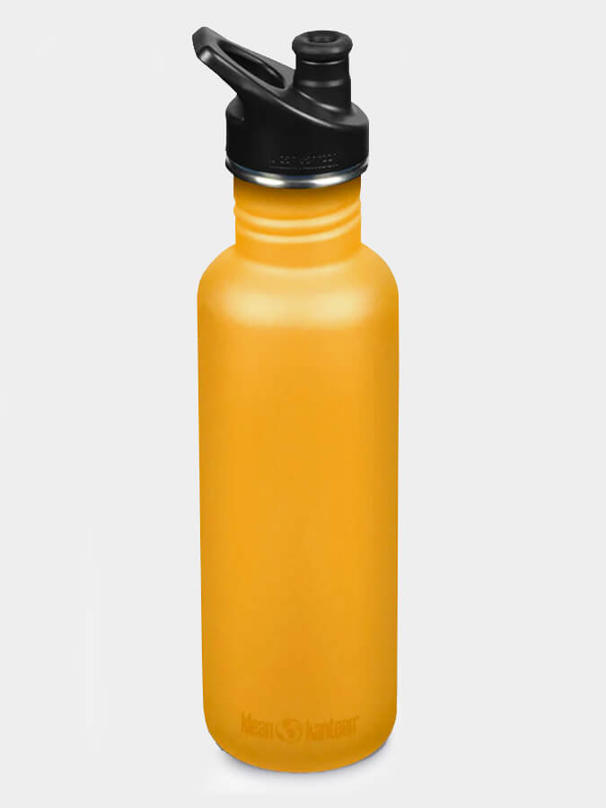 Klean Kanteen 800ml Classic Stainless Steel Water Bottle - Eco-Friendly, Leak-Proof for Hiking, Gym & Everyday Use