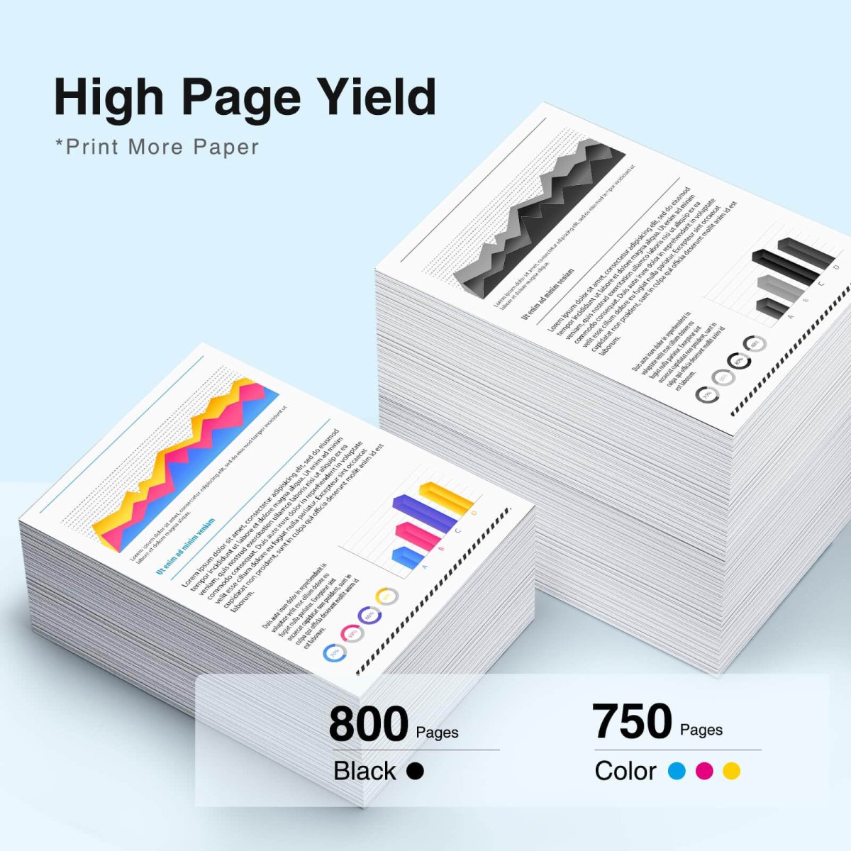HP 564XL High-Yield Ink Cartridges - 5 Pack (Black, Photo Black, Cyan, Magenta, Yellow) | Compatible with HP Photosmart Printers | Perfect for Home Office Printing, Photo Printing & School Projects