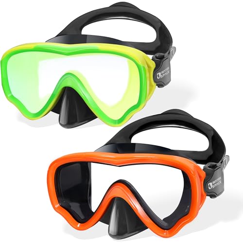 Orange & Mirrored Green (2 Pack)