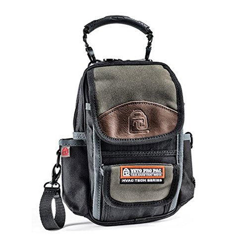Veto Pro Pac MB Tool Pouch - Heavy Duty Electrician Tool Bag with Multiple Pockets for Hand Tools & Accessories - Ideal for Electricians, HVAC Technicians & Construction Workers