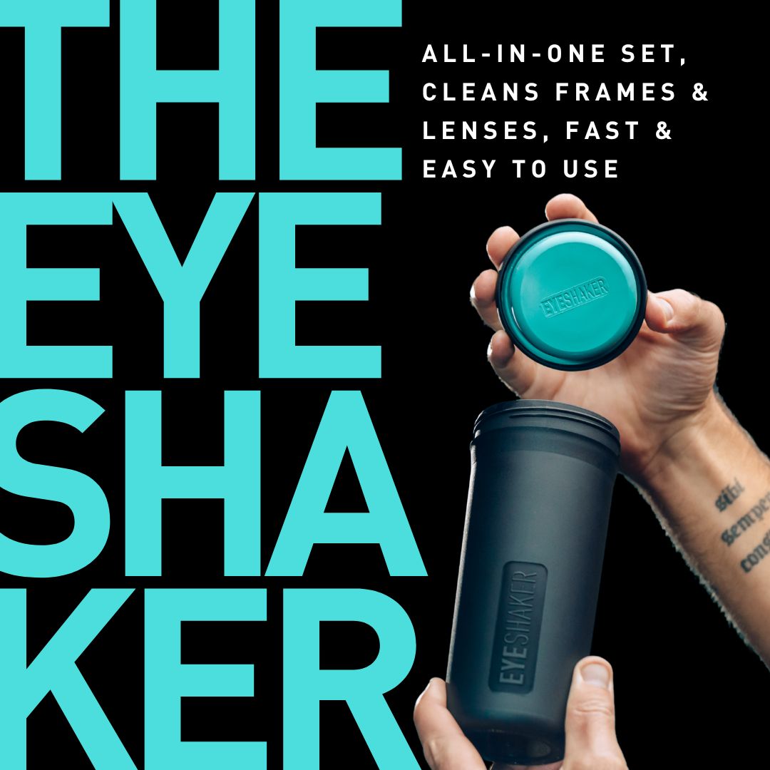 Eyeshaker Frame Cleaning Kit - Remove Makeup, Sunscreen, Sweat & Dirt | Gentle Eyewear Cleaner for Glasses & Sunglasses | Perfect for Daily Use, Travel & Outdoor Activities