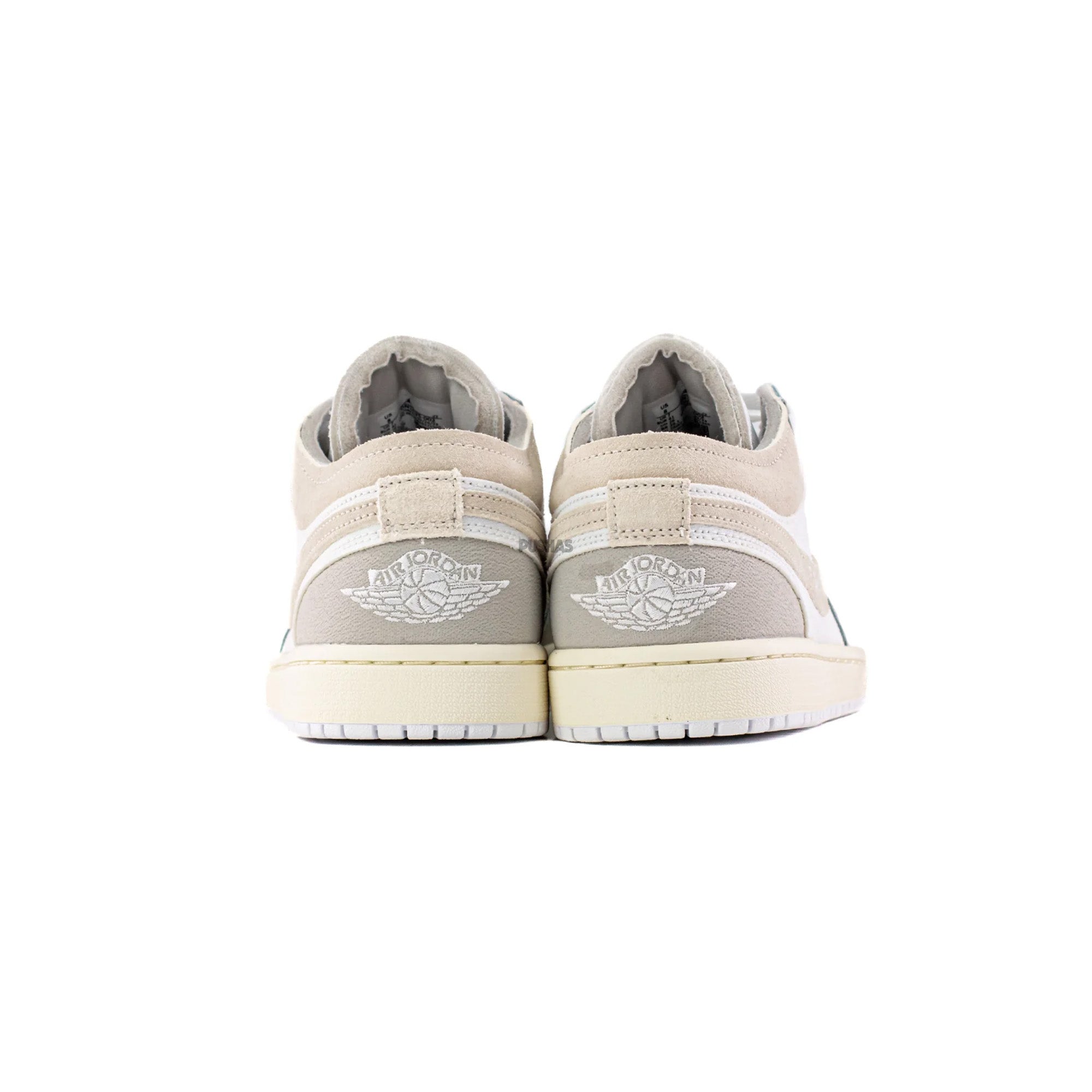 Air Jordan 1 Low SE Craft 'Inside Out Tech Grey' Sneakers (2023) - Men's Basketball Shoes for Casual Wear & Street Fashion