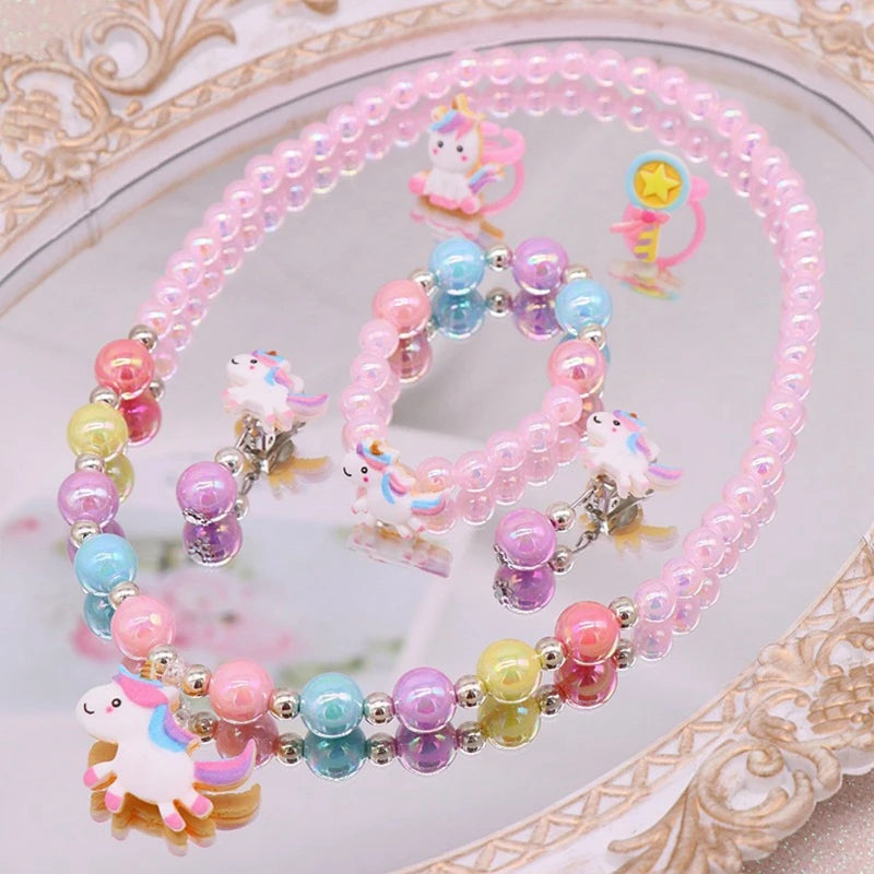 Pearl Star Jewelry Set - Elegant Necklace & Earrings for Women | Perfect for Weddings, Parties & Special Occasions