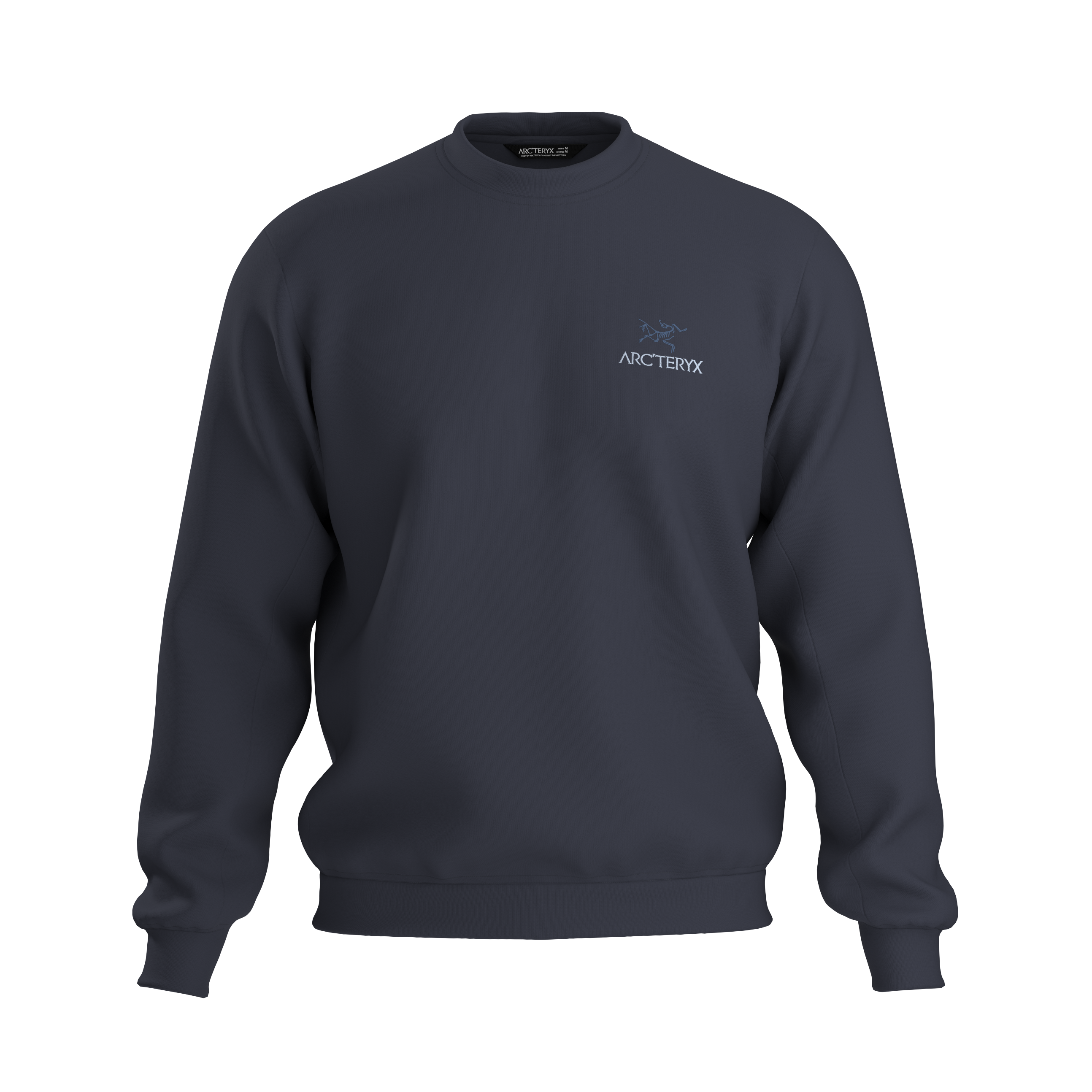 Arc'teryx Men's Emblem Fleece Crew - Lightweight & Breathable Midlayer for Hiking, Camping & Outdoor Activities