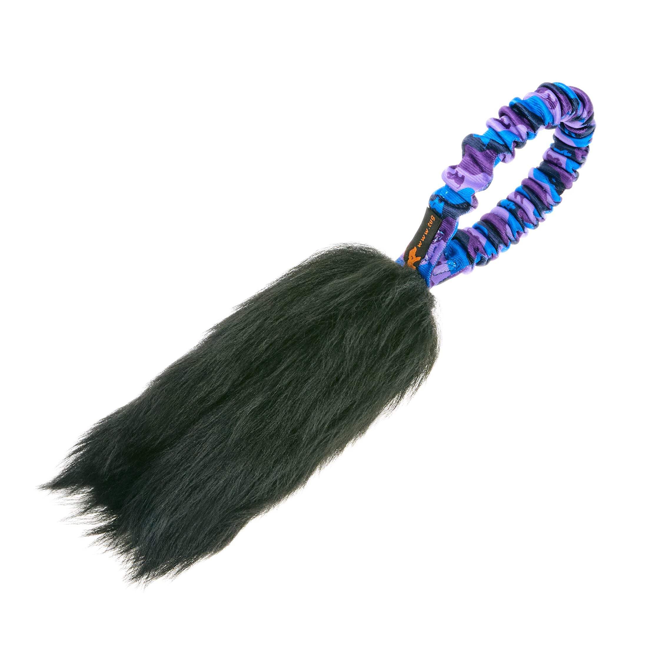 **Tug-E-Nuff Pocket Magnet Interactive Bungee Tug Toy for Dogs – Shock-Absorbing, Durable Dog Toy for Strong Chewers | Puppy Training & Playtime | 100% Locally-Sourced Sheepskin | 13 x 8 Inches | Perfect for Indoor & Outdoor Play, Fetch, and Bonding**