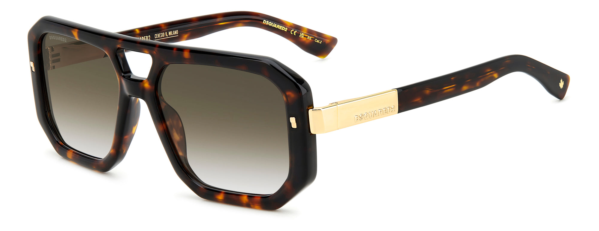 DSQUARED2 D2 0105/S Sunglasses - Luxury Designer Shades for Men & Women - UV Protection - Perfect for Outdoor Activities, Travel & Fashion Statements
