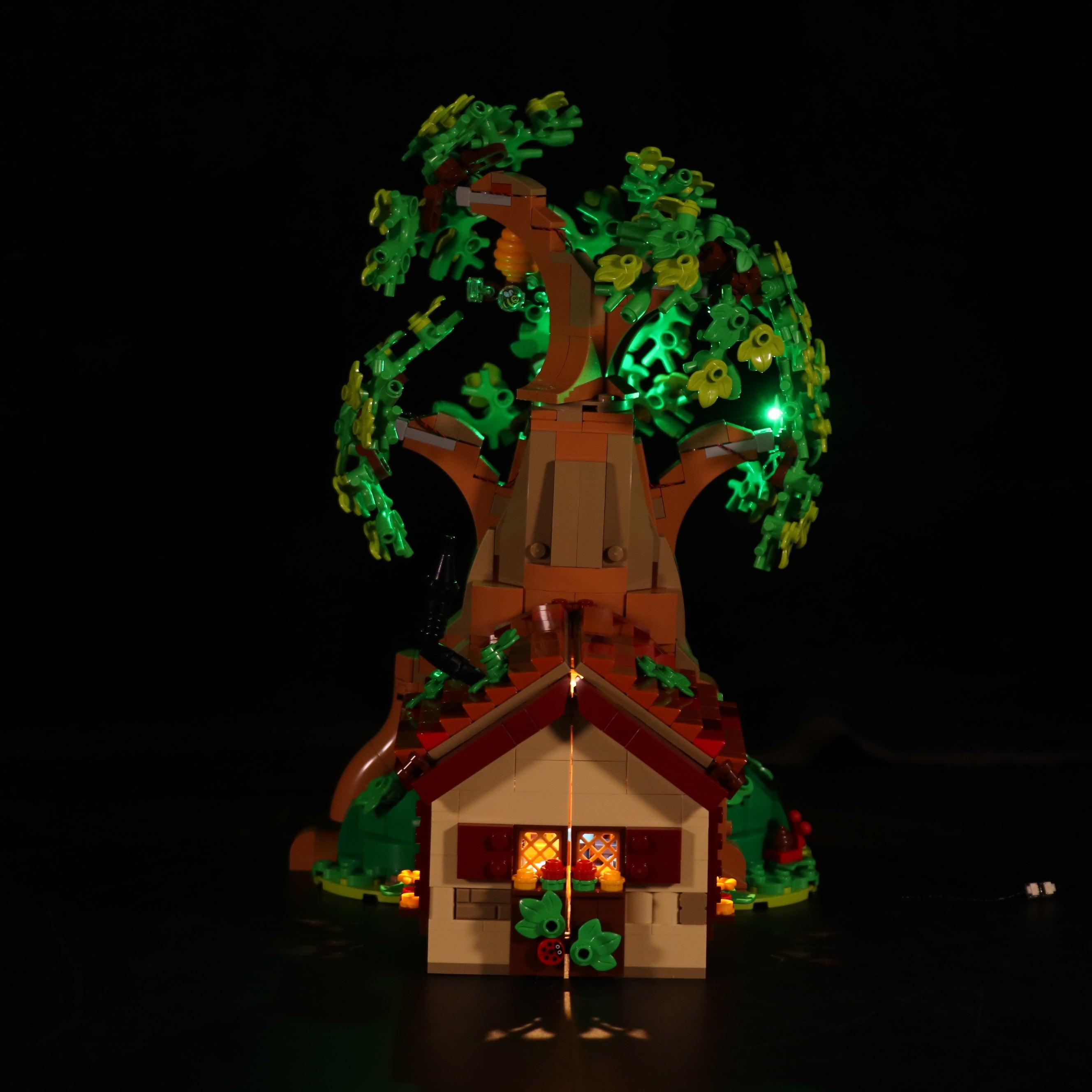 Premium LED Light Kit for LEGO Ideas Disney Winnie the Pooh 21326 - Enhance Your Building Display with Custom Lighting for Home Decor & Collectibles
