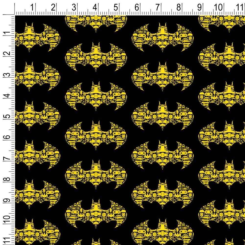 Batman Icons Logo Gift Wrap Wrapping Paper Rolls - Premium DC Comics Batman-Themed Wrapping Paper for Birthdays, Holidays & Special Occasions