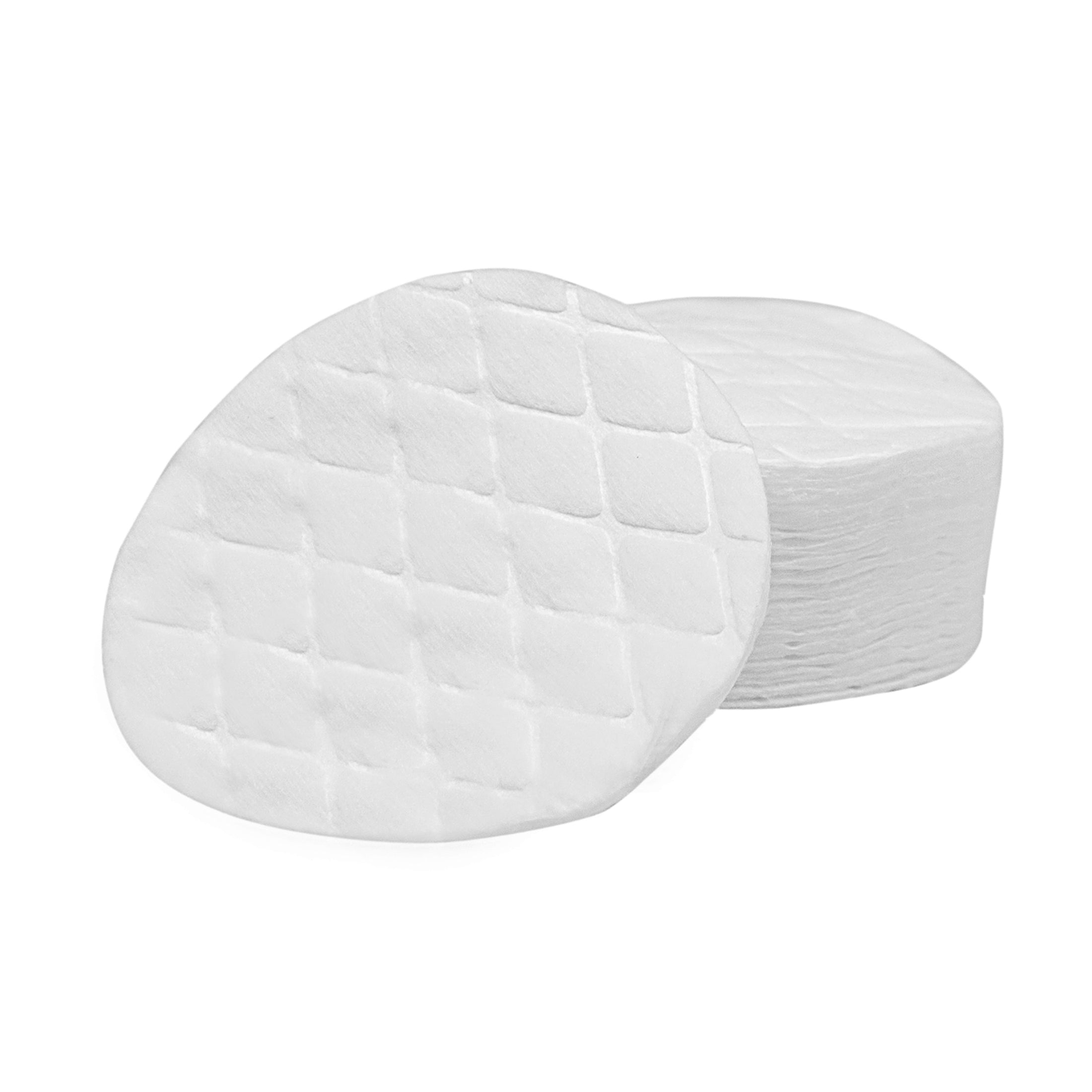 Dukal 100% Organic Cotton Rounds - 50 Count | Soft & Gentle Makeup Remover Pads | Perfect for Skincare, Nail Polish Removal & Baby Care