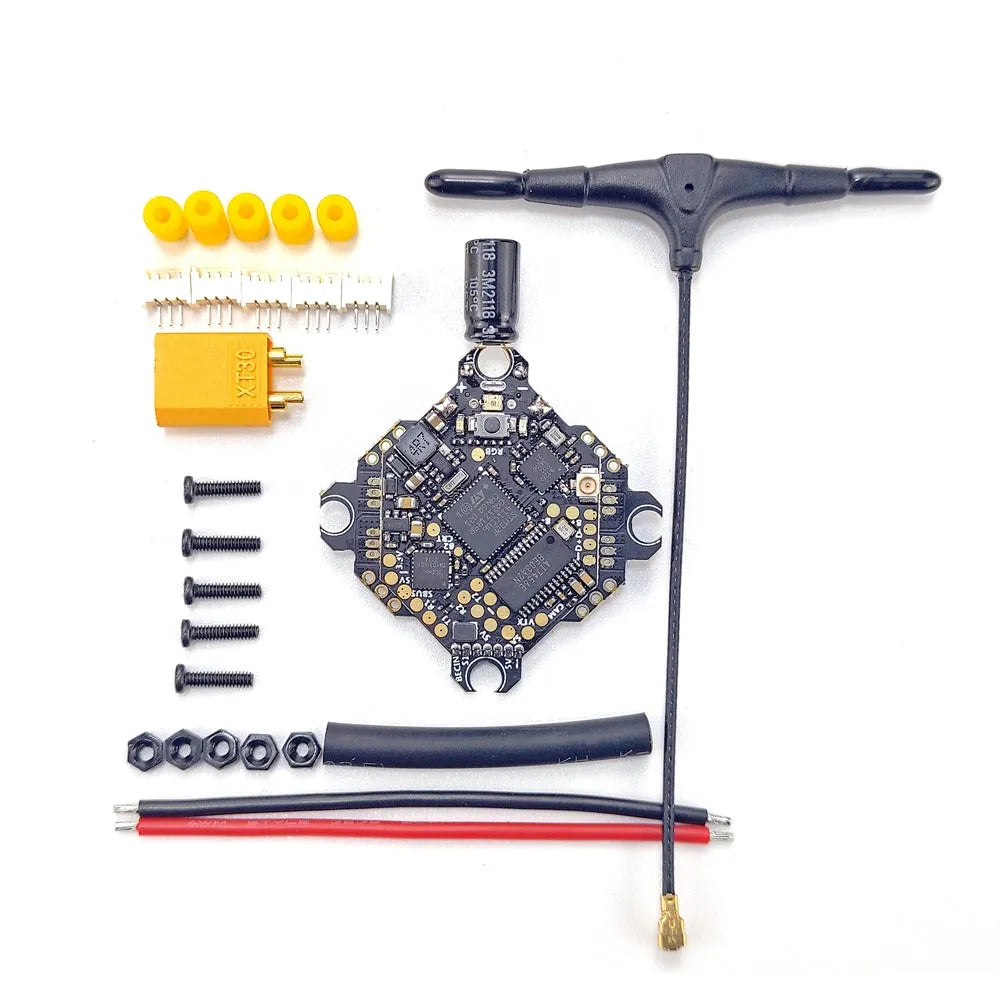 DarwinFPV ELRS2.0 F411 15A Bluejay AIO Flight Controller for TinyAPE FPV Drone - Perfect for Racing and Freestyle Flying
