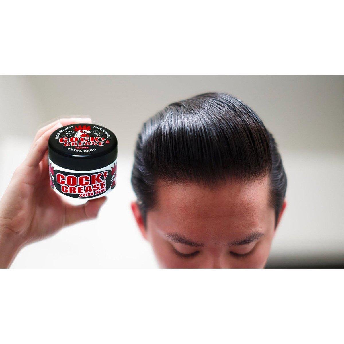 XXtra Hard Hair Pomade for Men - Strong Hold Styling Wax (210g) - Perfect for Slick Back, Pompadour & Classic Hairstyles