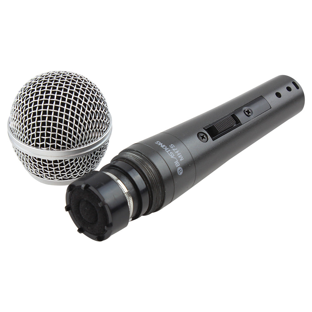 Blastking MH7S Professional Dynamic Cardioid Handheld Microphone with On/Off Switch - Perfect for Podcasting, Live Streaming & Studio Recording