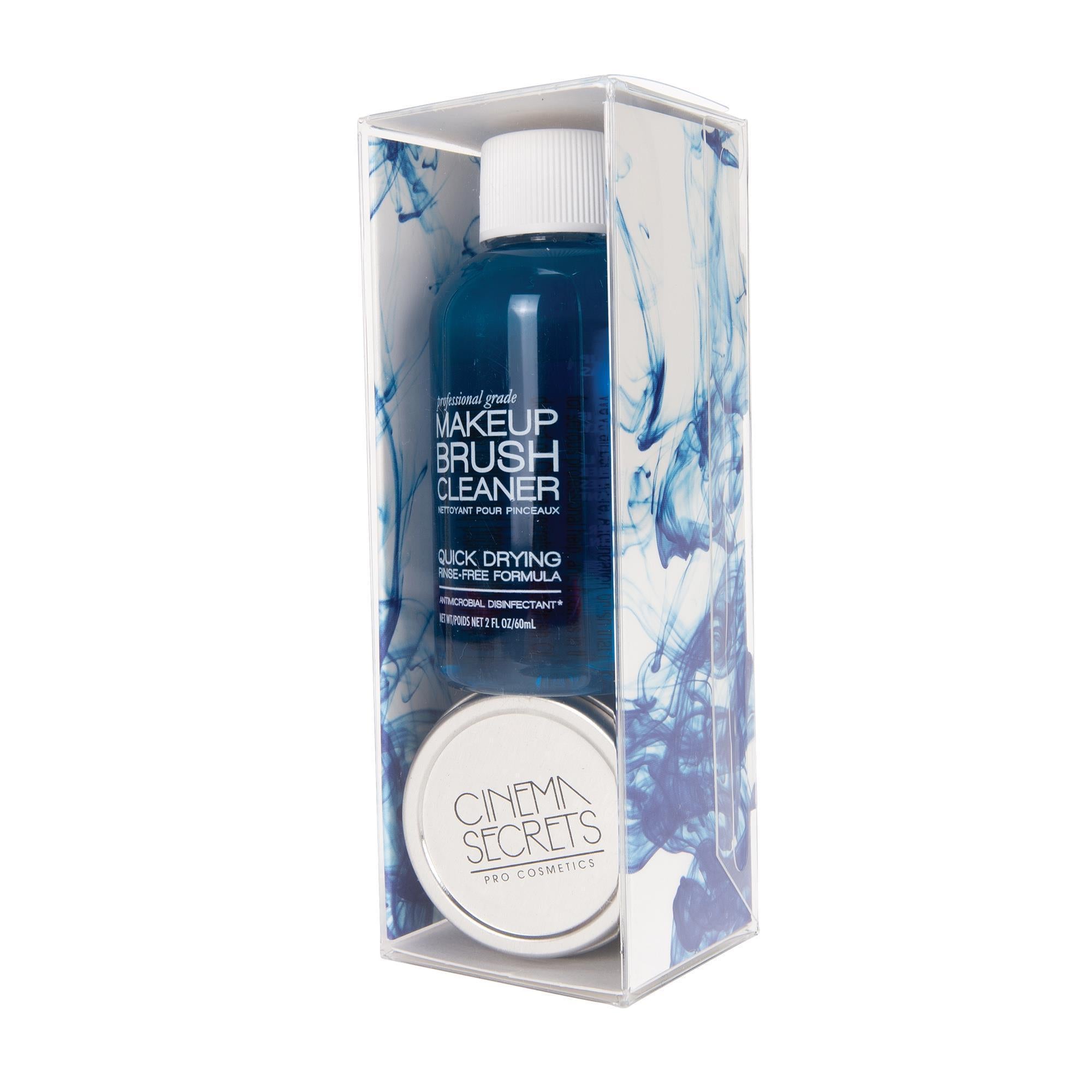 Professional Cinema Secrets Makeup Brush Cleaner Starter Kit – 2 oz | Fast & Effective Brush Cleaning for Makeup Artists & Beauty Enthusiasts | Perfect for Home & Salon Use